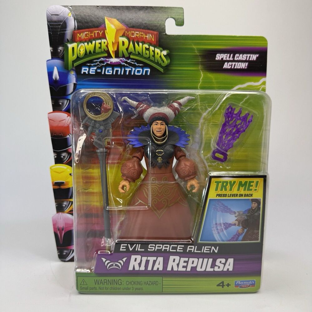 Playmates Toys -Mighty Morphin Power Rangers Re-Ignition Rita Repulsa 6" Figure